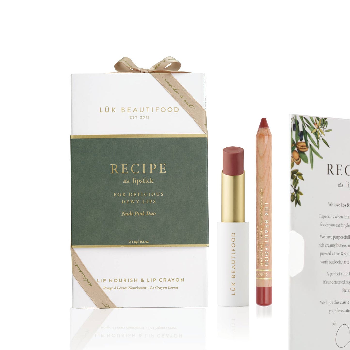 Recipe of a Lipstick - Nude Pink Duo