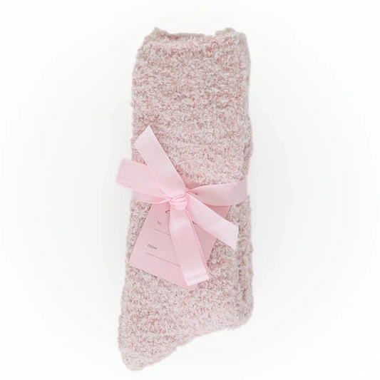 Cosy Bed Socks - Papinelle Pink