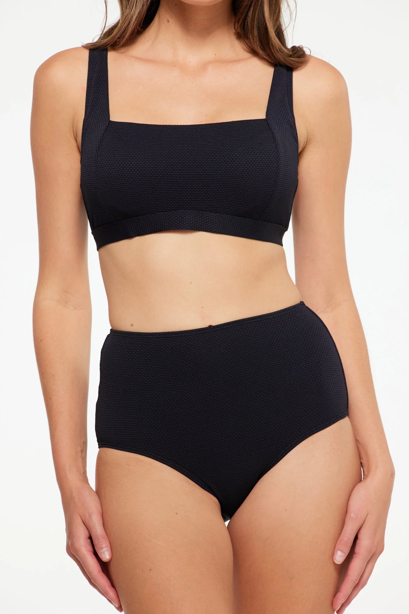 High Waist Bikini - Black