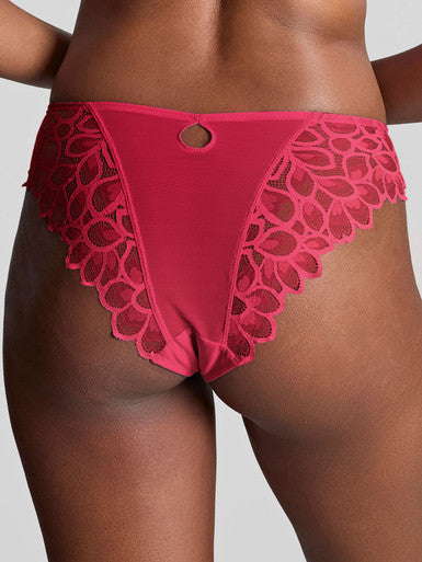 Allure Brazilian Brief - Raspberry