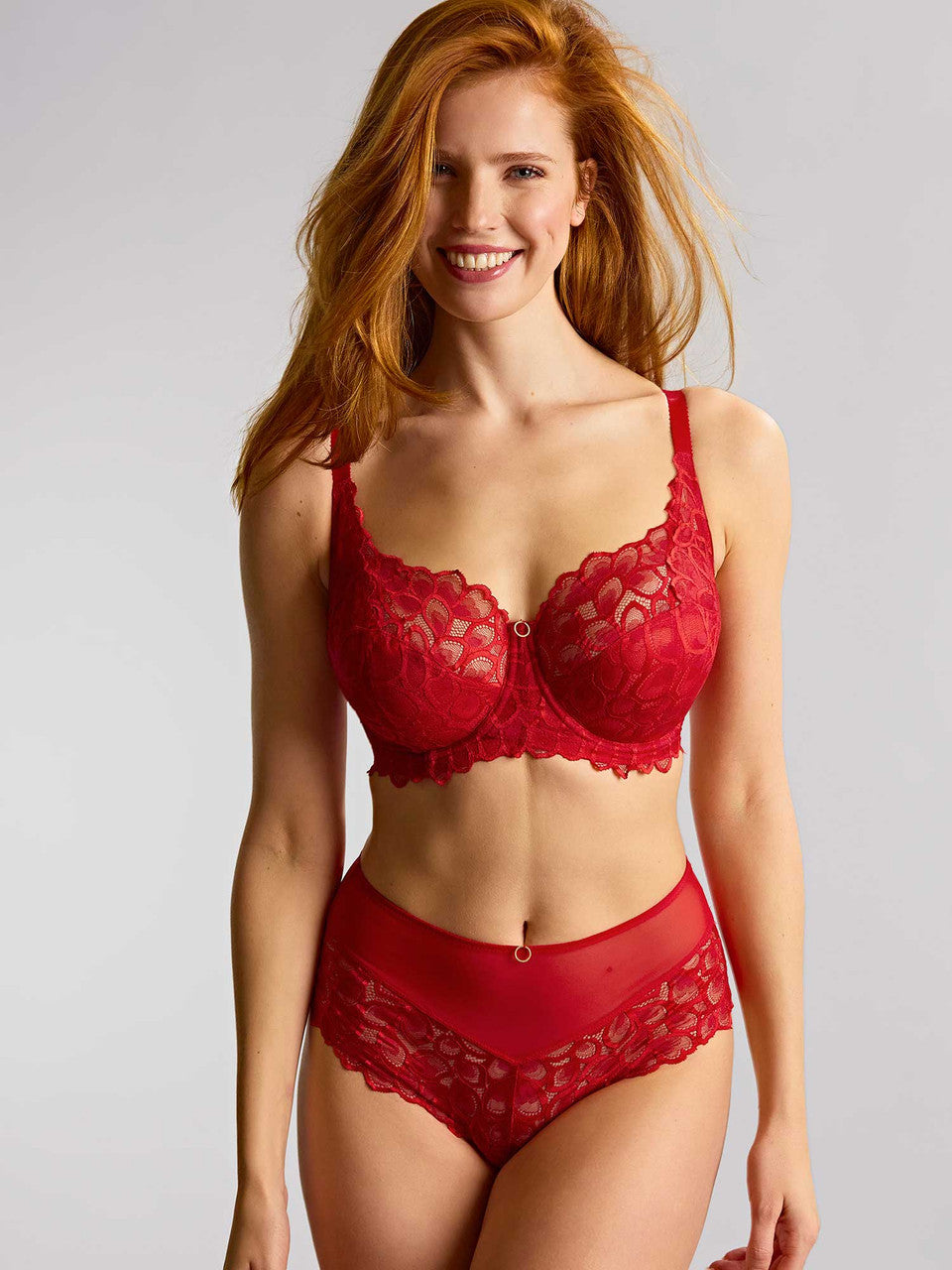 Allure Deep Brief - True Red