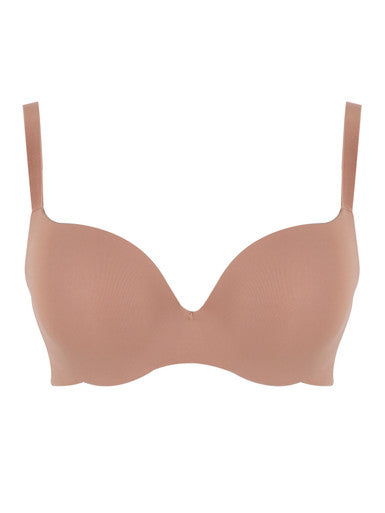 365 Moulded Plunge Bra - Honey