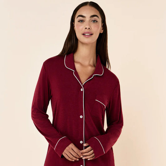 Kate Modal PJ Set - Ruby