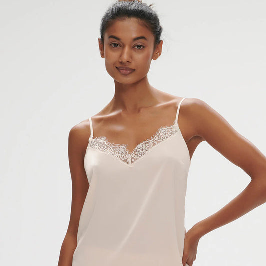 Satin Secrets Camisole - Sakura Pink