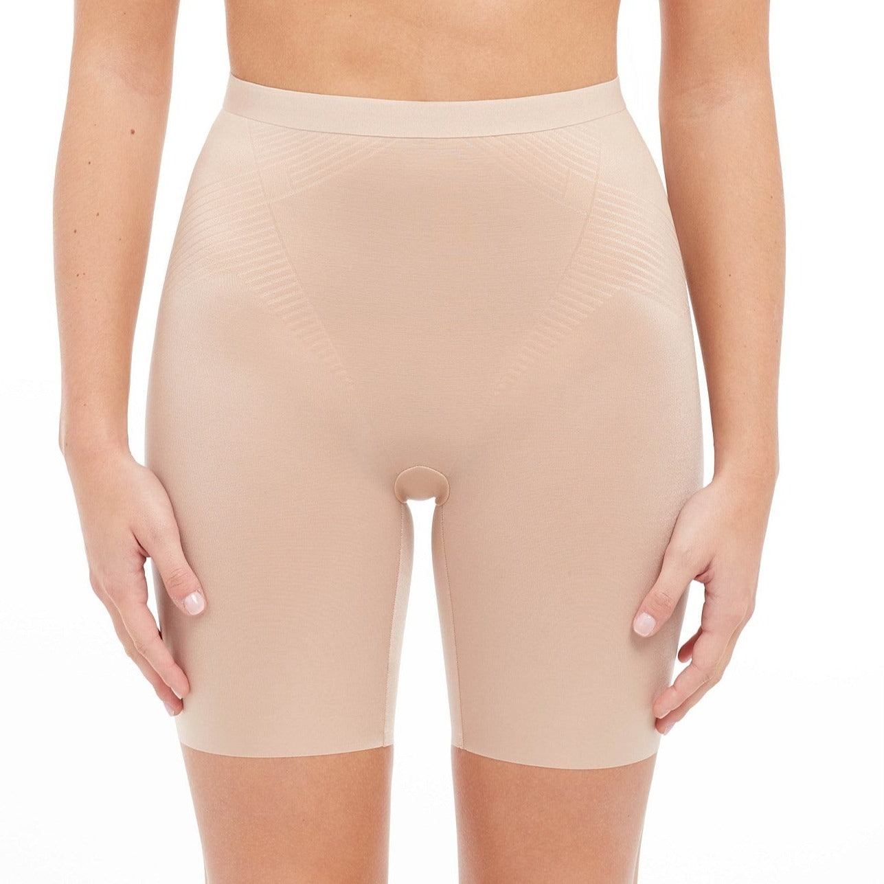 Thinstincts 2.0 Mid-Thigh Short - Nude