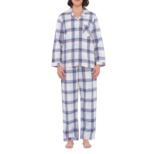 Blue Horizon Flannelette PJ Set