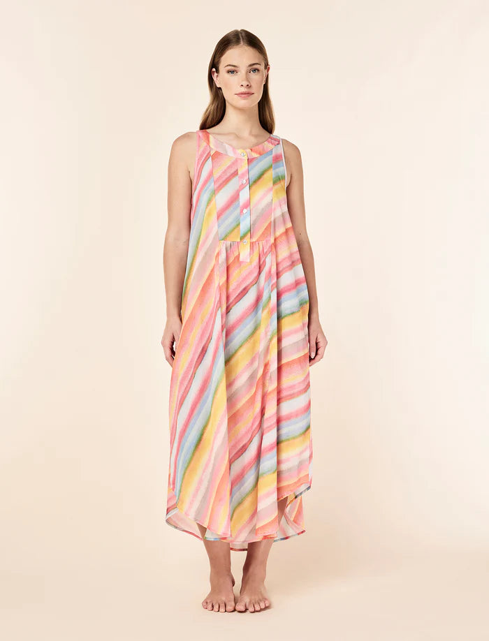Sophie Stripe Maxi Nightie