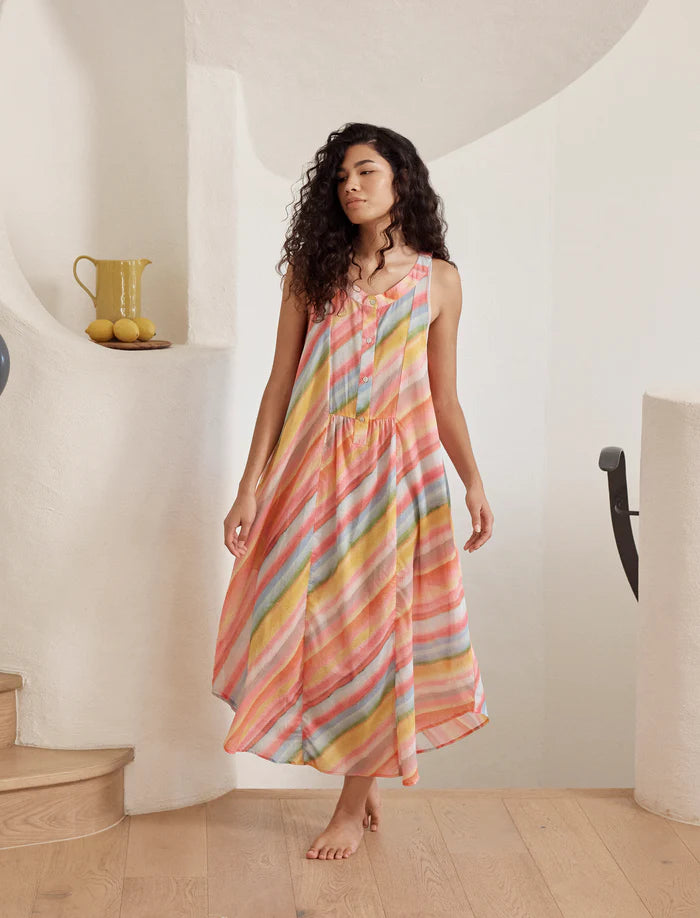 Sophie Stripe Maxi Nightie