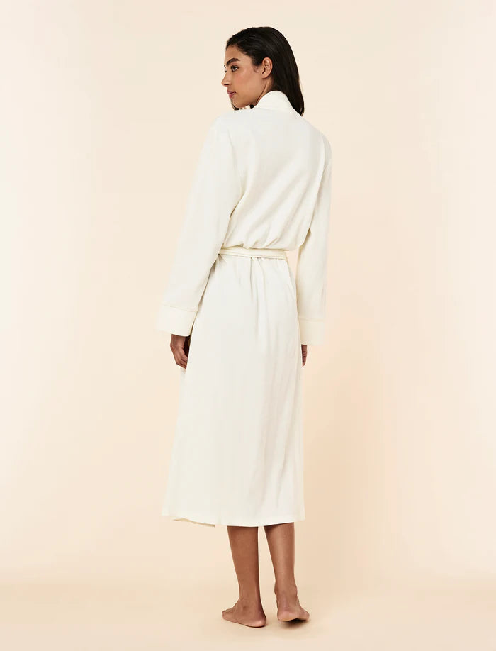Claire Soft Cotton Waffle Robe