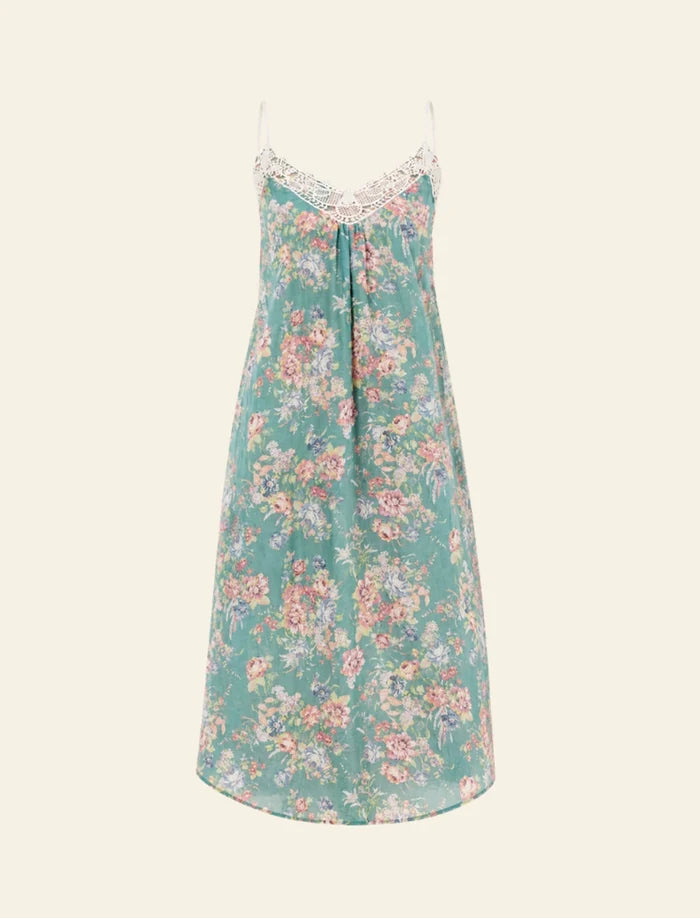Elise Lace Front Nightie