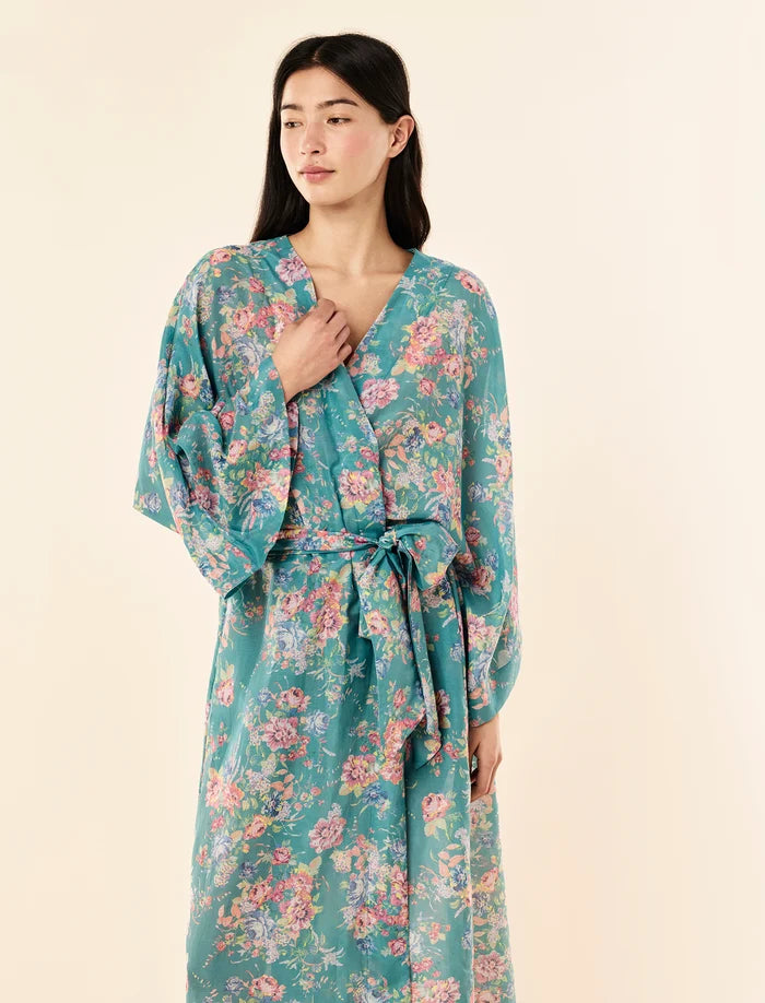Elise Maxi Kimono Robe