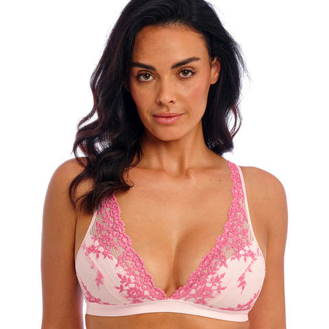 Embrace Lace Wirefree Bralette - Ballet Slipper/Chateau Rose