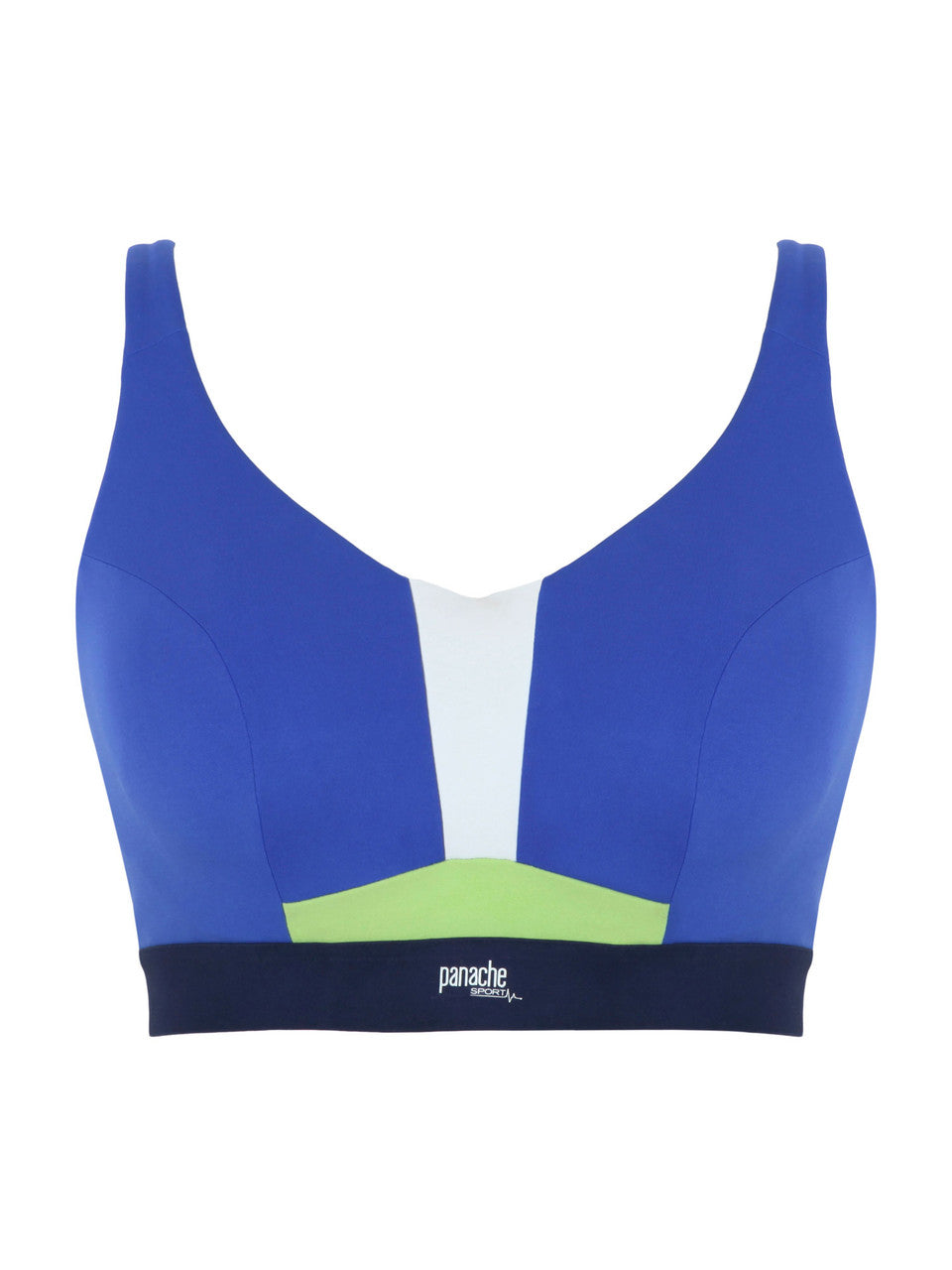 Endurance Non Padded Wired Sports Bra - Blue