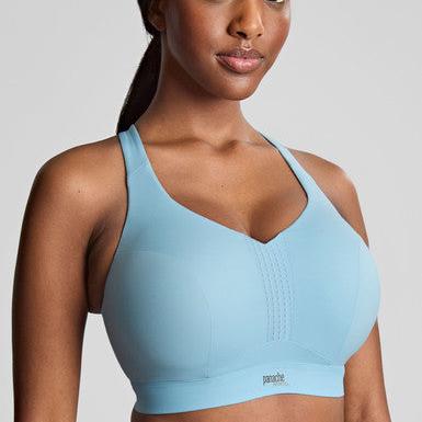 Endurance Non Padded Wired Sports Bra - Sky Blue