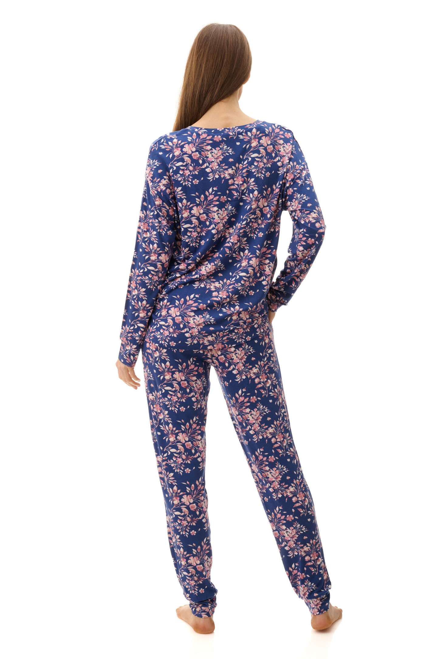 Fleur Long Ski Pant PJ Set