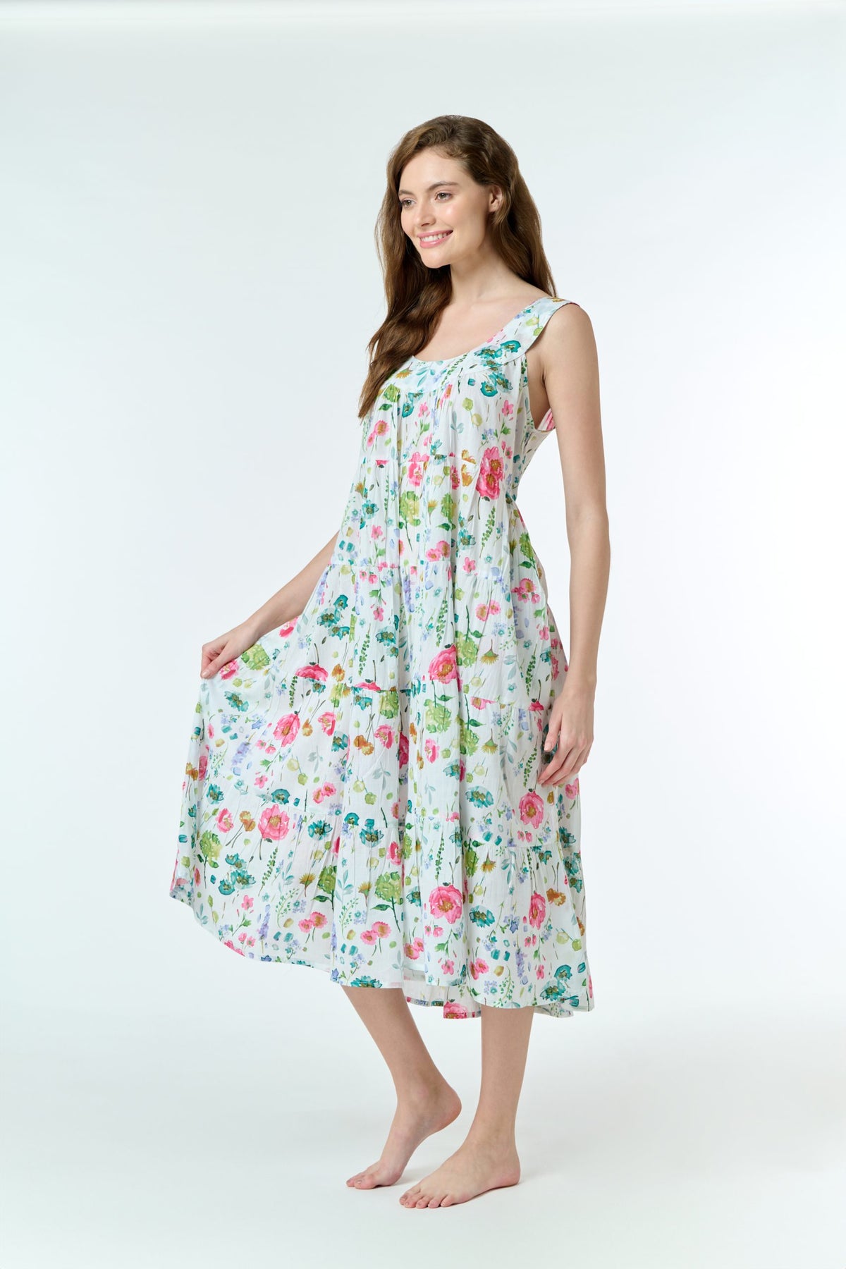 Cotton Tiered Nightie