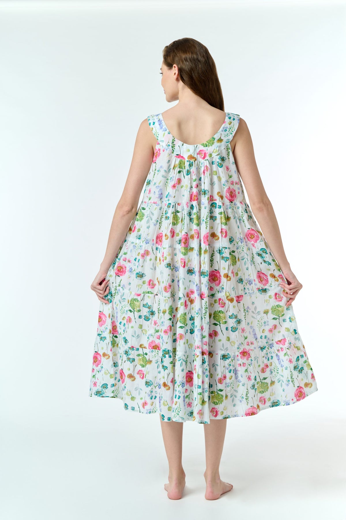 Cotton Tiered Nightie
