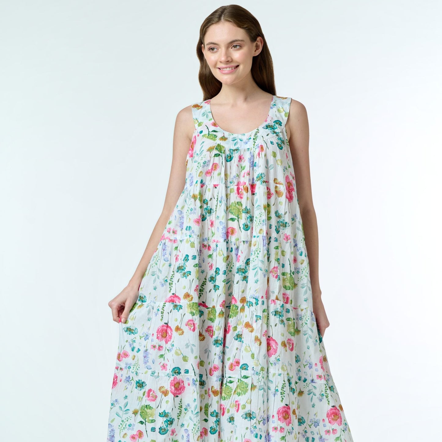 Cotton Tiered Nightie