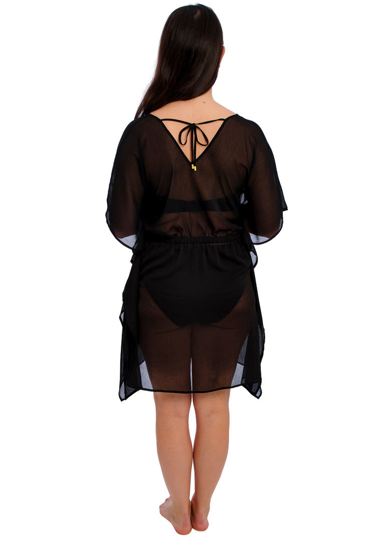 Nauru Kaftan - Black