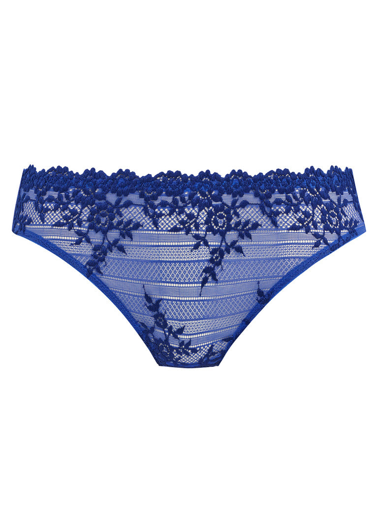 Embrace Lace Bikini Brief - Beaucoup Blue