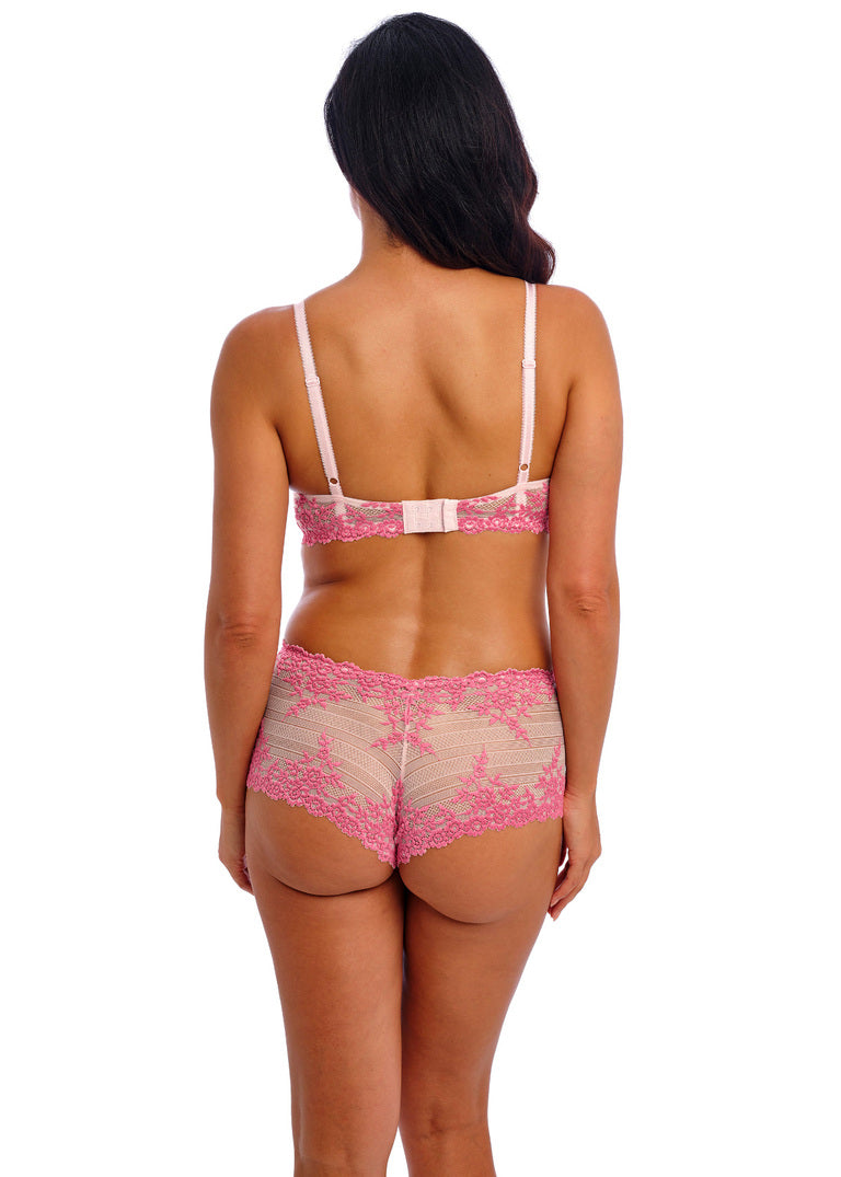 Embrace Lace Boyshort - Ballet Slipper/Chateau Rose