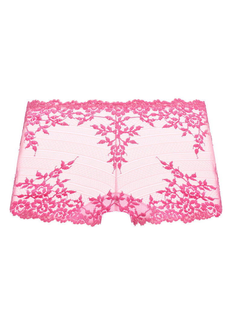 Embrace Lace Boyshort - Ballet Slipper/Chateau Rose