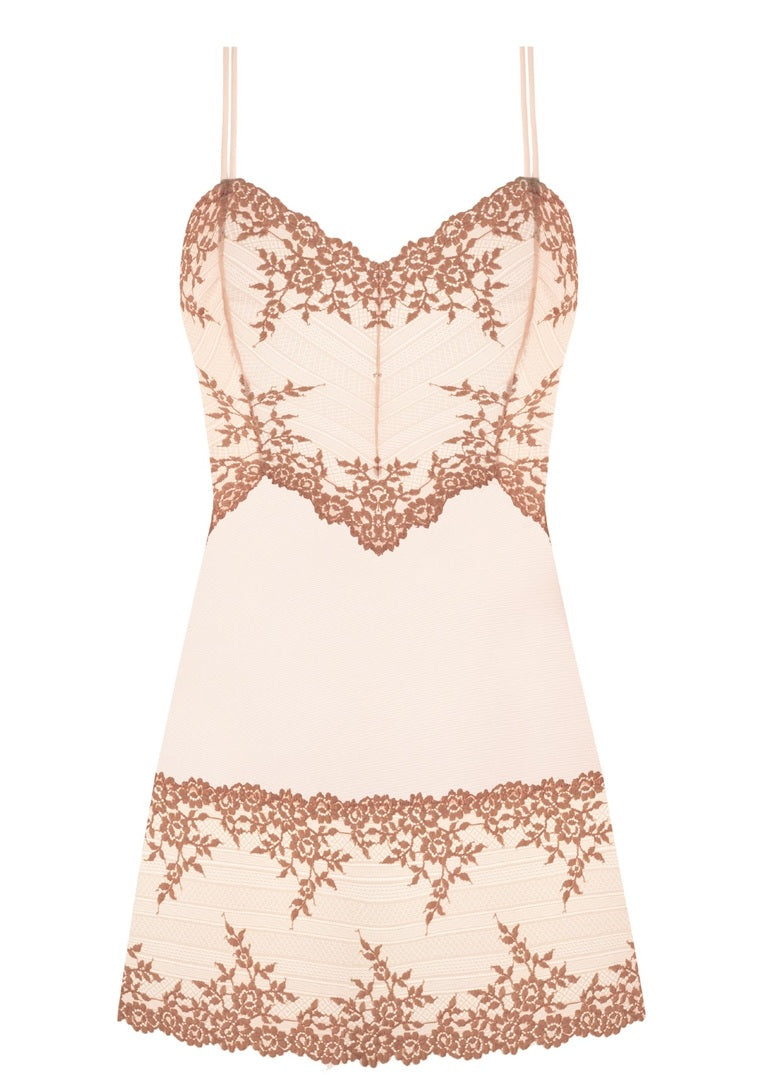 Embrace Lace Chemise - Angel Wing/Rose Dust