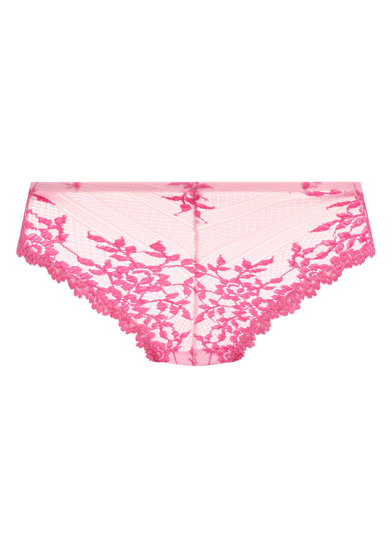 Embrace Lace Tanga - Ballet Slipper/Chateau Rose