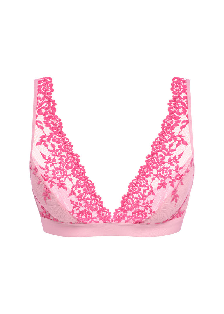 Embrace Lace Wirefree Bralette - Ballet Slipper/Chateau Rose