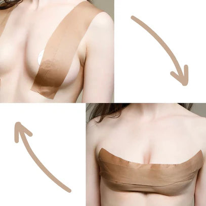 Breast Tape 10cm Width - Bare
