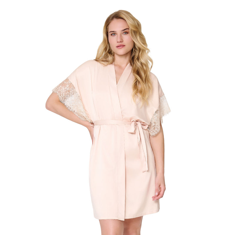 Satin & Lace Kimono