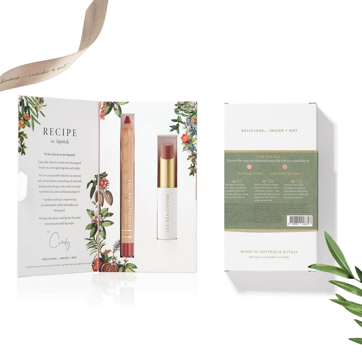 Recipe of a Lipstick - Nude Rose Duo