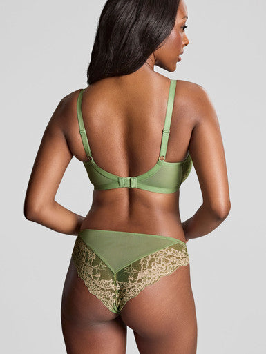 Ana Padded Plunge Underwire Bra - Sage/Sand