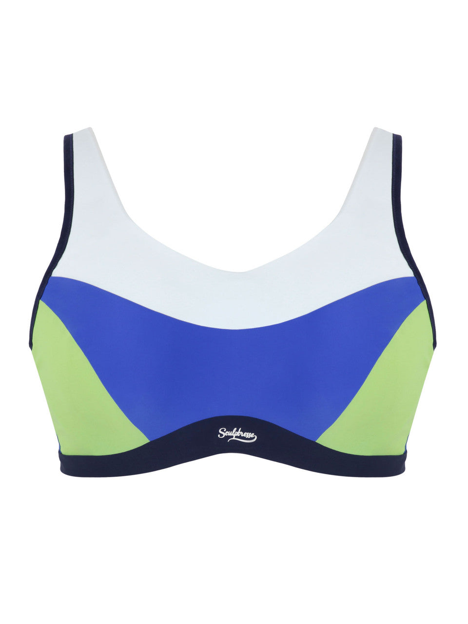 Wired Non Padded Sports Bra - Blue