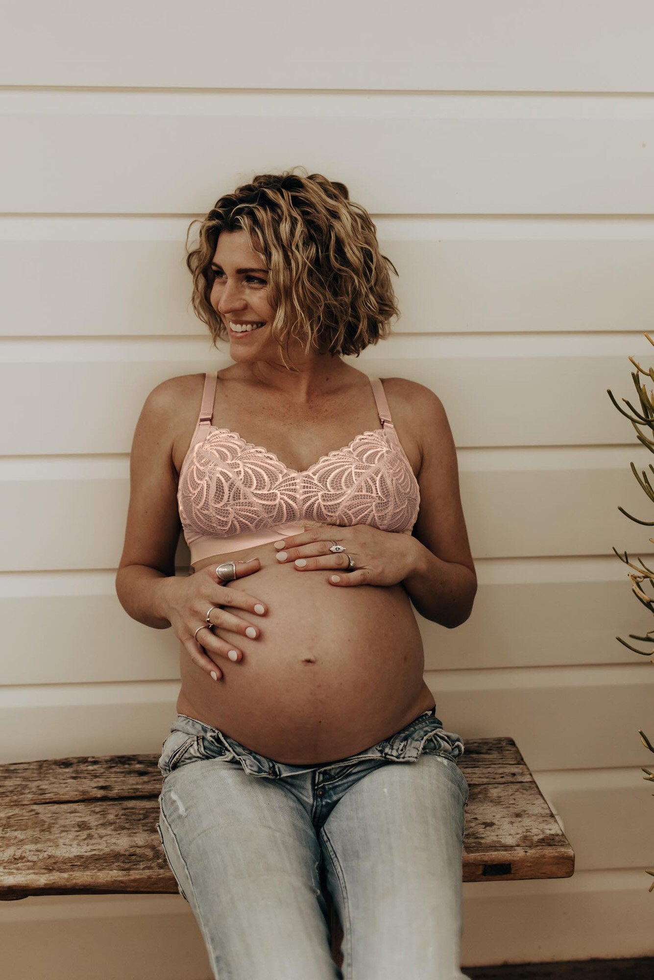 Warrior 2.0 Flexfit Wirefree Maternity Bra - Bronze