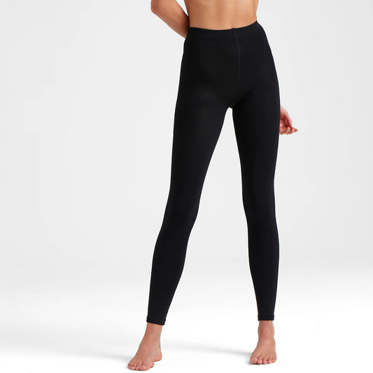 Fleece Leggings - Black