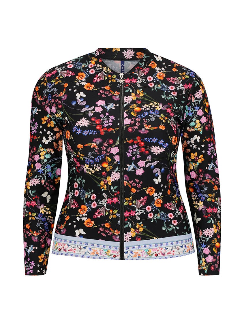 Long Sleeve Rash Vest in Madeira