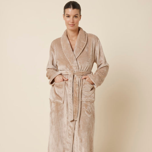 Colette Plush Long Robe