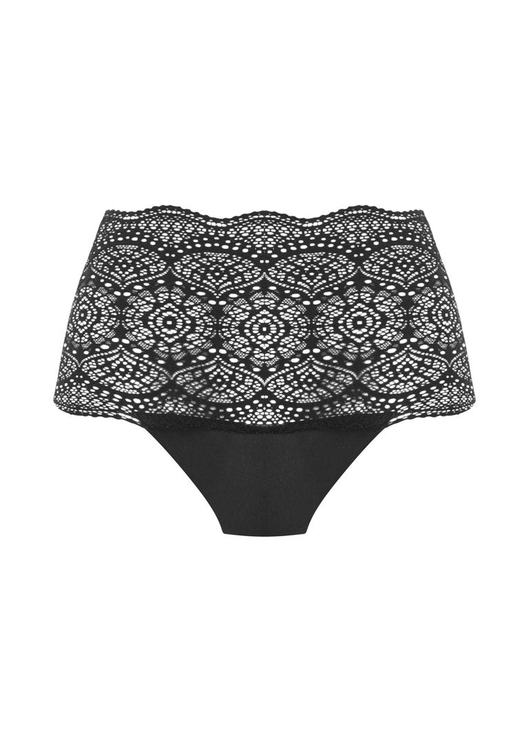 Lace Ease Invisible Stretch Full Brief - One Size