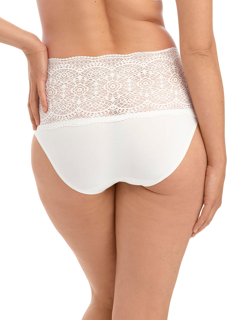 Lace Ease Invisible Stretch Full Brief - One Size