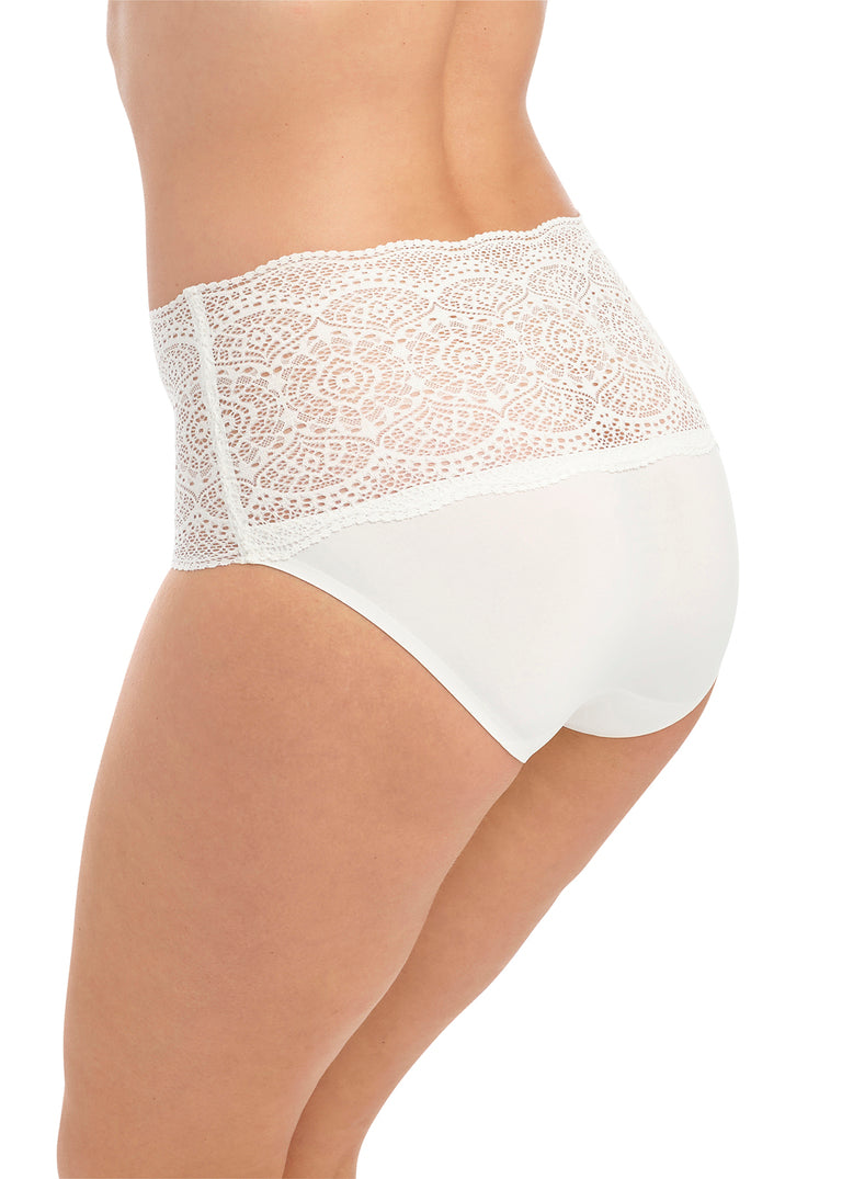 Lace Ease Invisible Stretch Full Brief - One Size