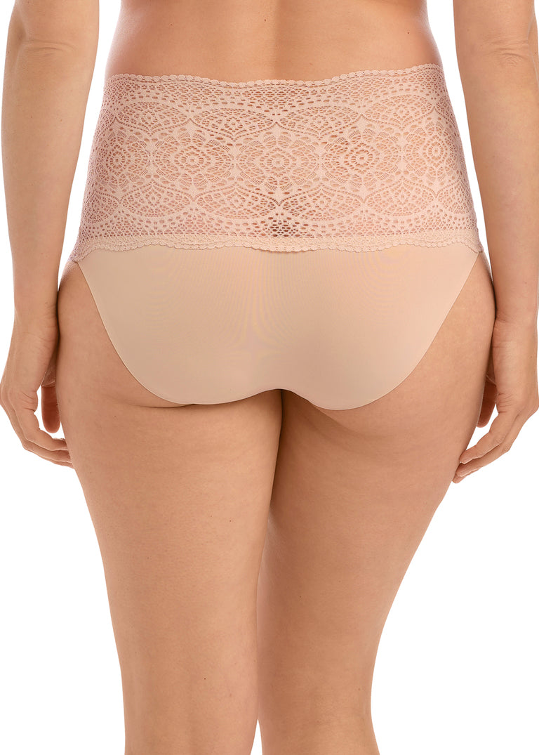 Lace Ease Invisible Stretch Full Brief - One Size