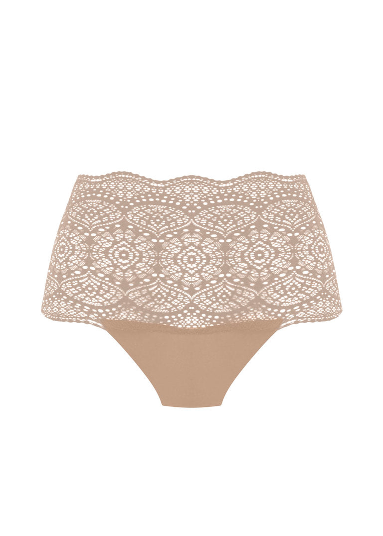 Lace Ease Invisible Stretch Full Brief - One Size