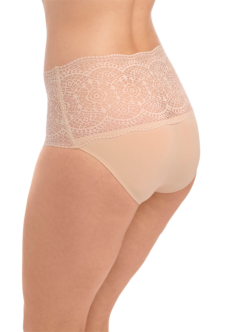 Lace Ease Invisible Stretch Full Brief - One Size