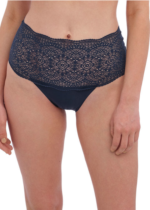 Lace Ease Invisible Stretch Full Brief - One Size