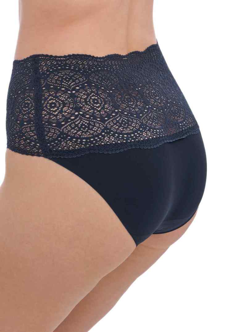 Lace Ease Invisible Stretch Full Brief - One Size