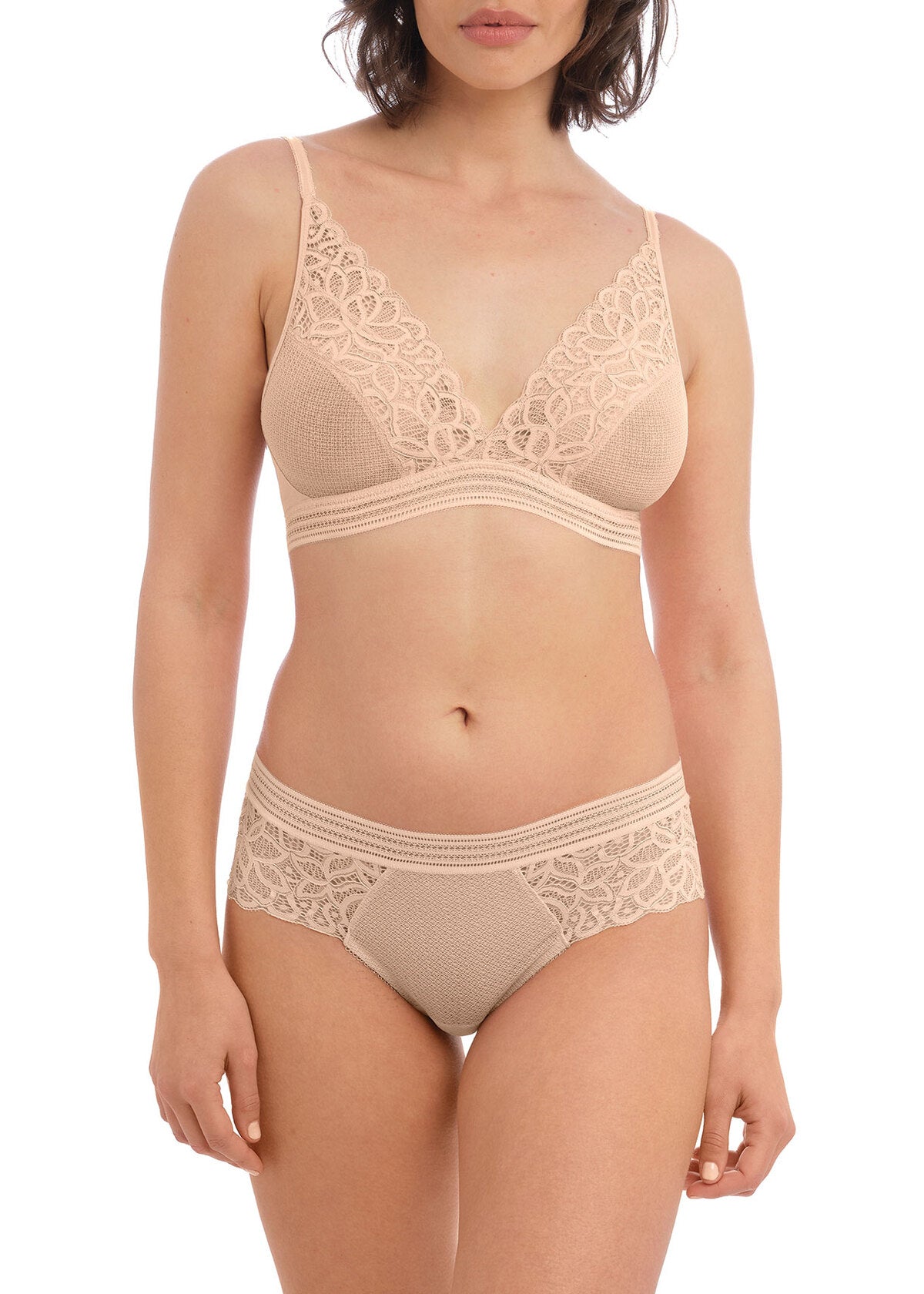 Raffine Wirefree Bralette - Frappe