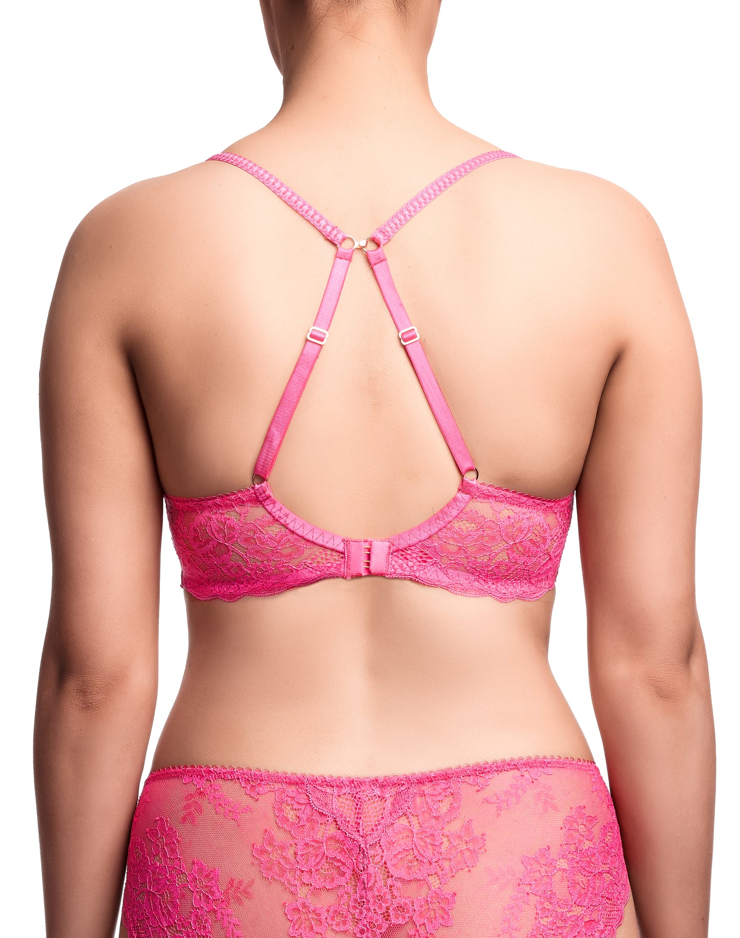 Isabella Balconette Bra - Fandango Pink