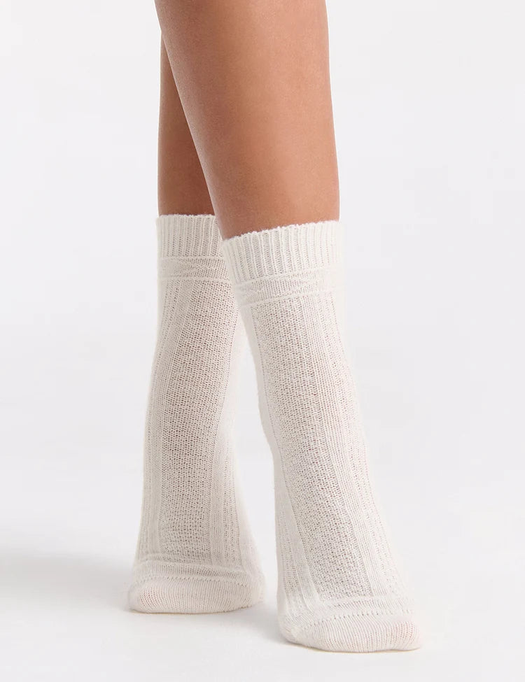 Camella Crew Sock Wool/Cashmere