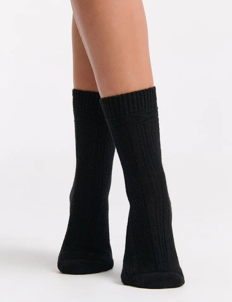 Camella Crew Sock Wool/Cashmere